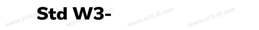 华康古籍木兰 Std W3字体转换